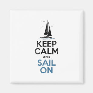 Íman Navegação - Mantenha-Se Calmo E Veleja