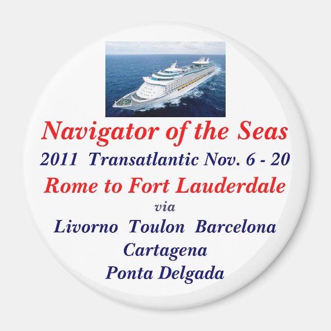 ÍMAN NAVEGADOR DOS MARES (Frente)