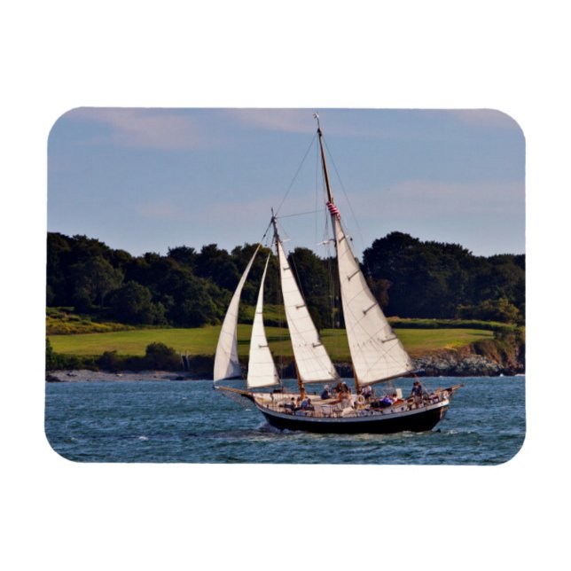 Íman Navegando em Newport, Rhode Island, EUA (Horizontal)