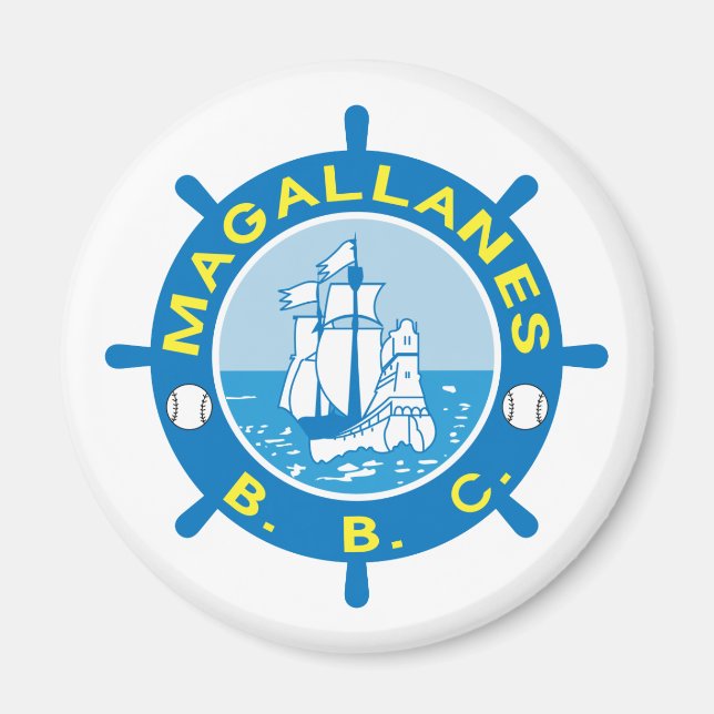 Íman Navegantes del Magallanes Magnet (Frente)
