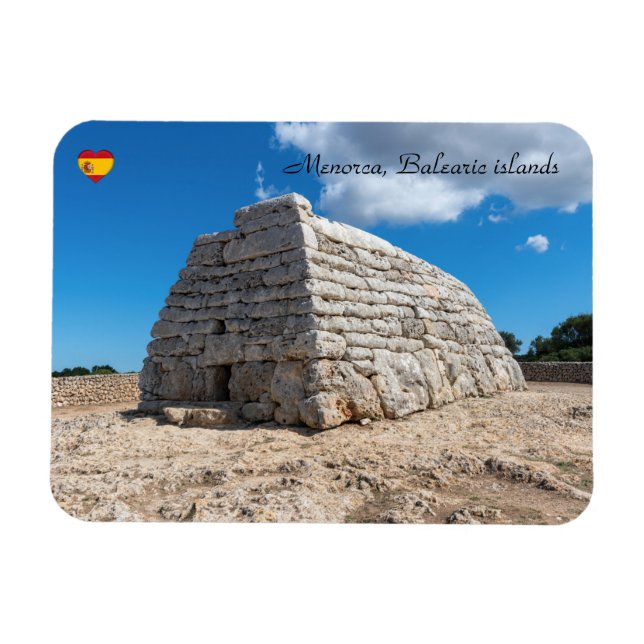 Íman Naveta des Tudons, Tomb Pré-histórico - Menorca (Horizontal)