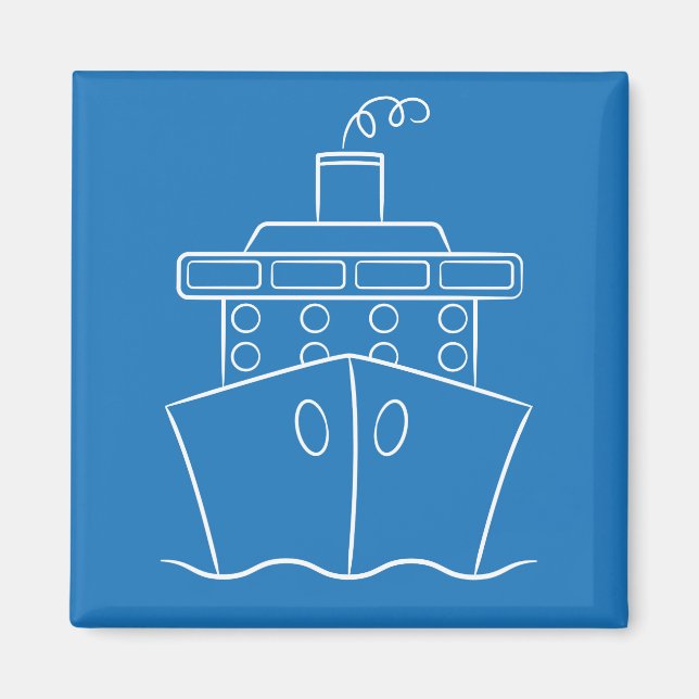 Íman Navio de cruzeiro (Frente)