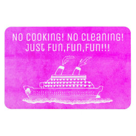 Íman Navio de cruzeiro cor-de-rosa Porta Stateroom Sem 