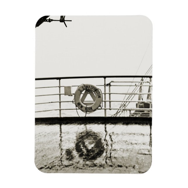 Íman Navio de cruzeiro de luxo de Washington - 1930 (Vertical)