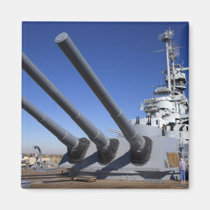 Íman Navio de guerra USS Alabama no Battleship Memorial