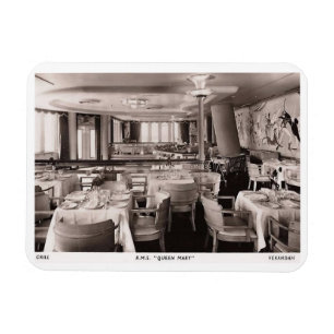 Íman Navio de Passageiros RMS, Rainha Mary, Grill Vinta