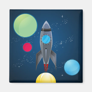 Íman Navio de Rocket de espaço