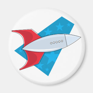 Íman Navio de Rocket retro