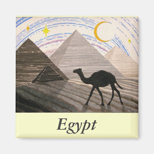 Íman Navio do Deserto (Frente)