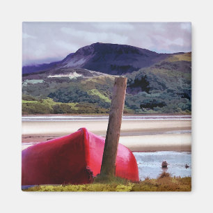 ÍMAN NAVIO E PAISAGEM DE MONTANHA