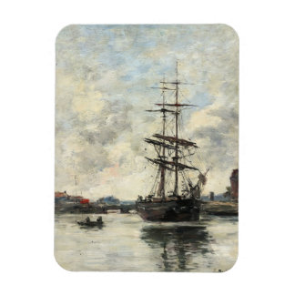 Íman Navio no Touques Eugene Boudin (Francês, 1824-189