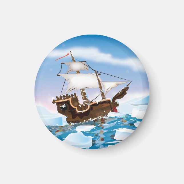 Íman Navio Quebra-Gelo (Frente)