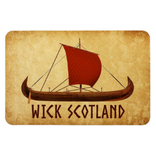 Íman Navio Viking Wick Escócia