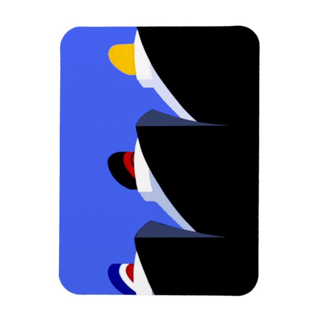 Íman Navios de cruzeiro Poster vintage Ocean Liner (Vertical)