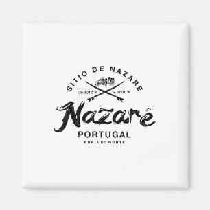 Íman Nazaré Portugal Surf Vintage 