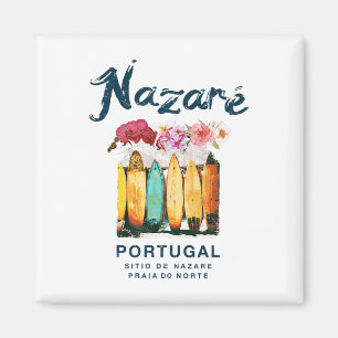 Íman Nazaré Portugal Surf Vintage 