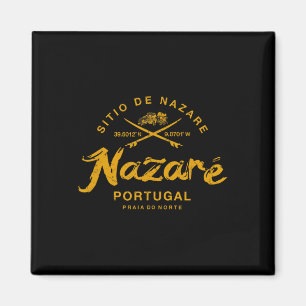 Íman Nazaré Portugal Surf Vintage Retro