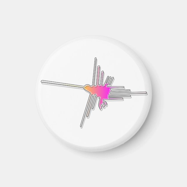 Íman Nazca Lines Hummingbird (Frente)