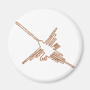 Íman Nazca Lines Hummingbird Sketch