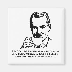 Íman Nazi sarcástico da gramática