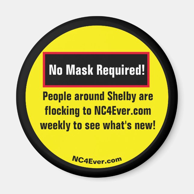 Íman NC4Ever.com (Frente)