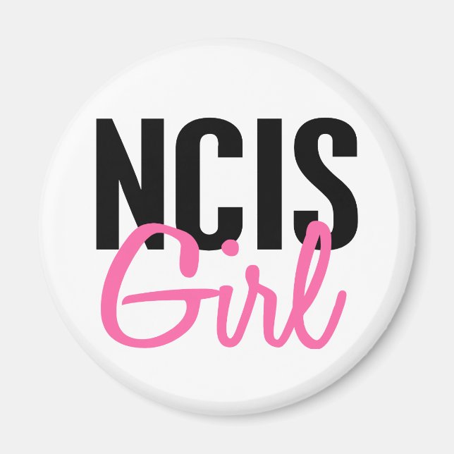Íman NCIS Girl 4 (Frente)