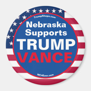Íman Nebraska apóia o Refrigerador de VANCE da TRUMP