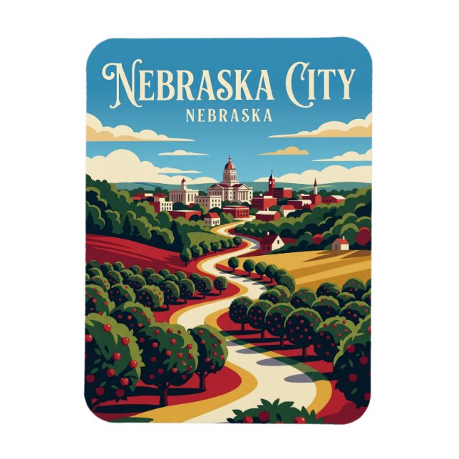 Íman Nebraska City EUA (Vertical)