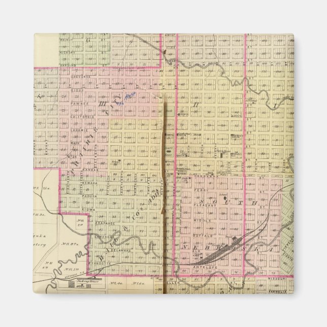 Íman Nebraska City, Nebraska (Frente)