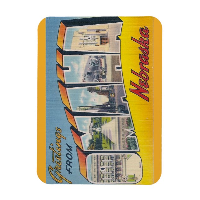 Íman Nebraska, Omaha Magnet (Vertical)