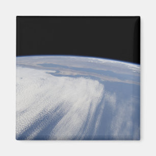 Íman Nebulosidade pesada sobre o Oceano Pacífico