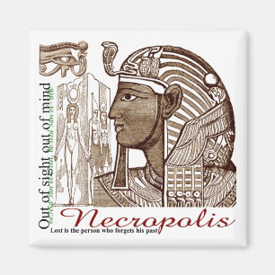 Íman Necrópolis fora da vista fora do ímã da mente