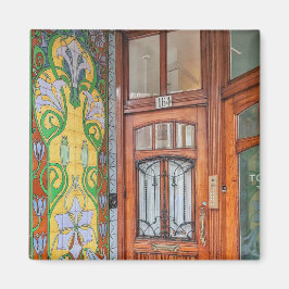 Íman Neerlandês Art Nouveau Door Magnet