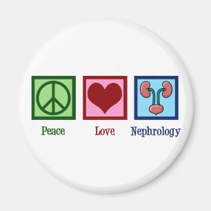 Íman Nefrologista Peace Love Nephrology Office