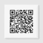 Íman Negócio de código QR personalizado<br><div class="desc">ímã comercial do Código QR personalizado</div>