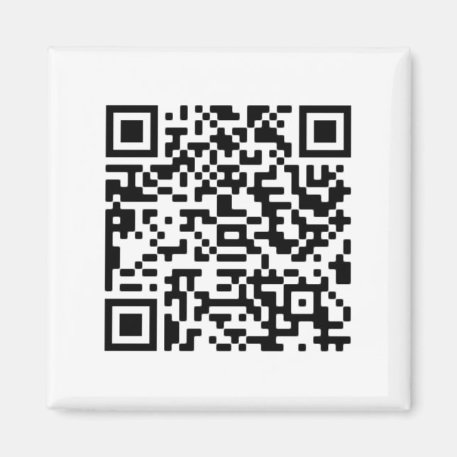 Íman Negócio de código QR personalizado (Frente)