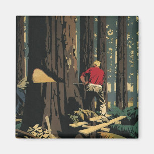 Íman Negócios Vintage, Floresta de Redwood da Indústria