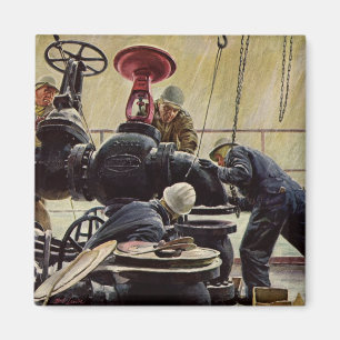 Íman Negócios Vintage, Plataforma de Petróleo no Oceano