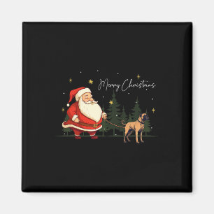 Íman Negra Engraçada Cur Cur Papai Noel Natal Wa