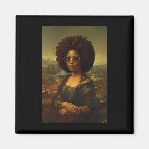Íman Negra Lisa Afro-Americana Historia Negra