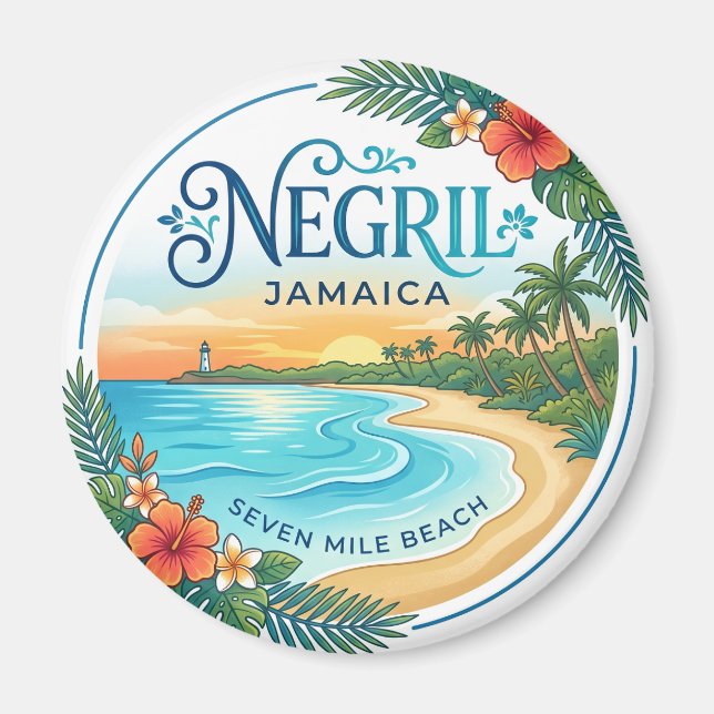 Íman Negril Jamaica (Frente)