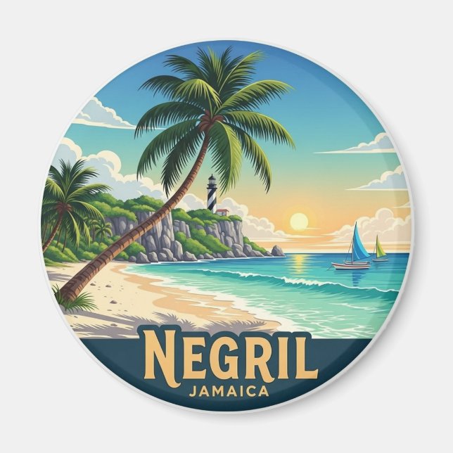 Íman Negril Jamaica Beach (Frente)