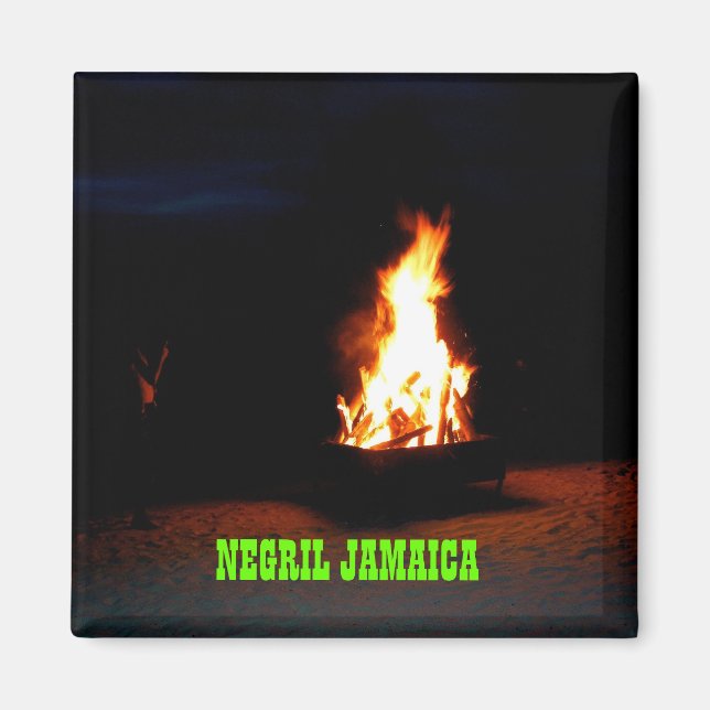Íman Negril, Jamaica Magnet (Frente)