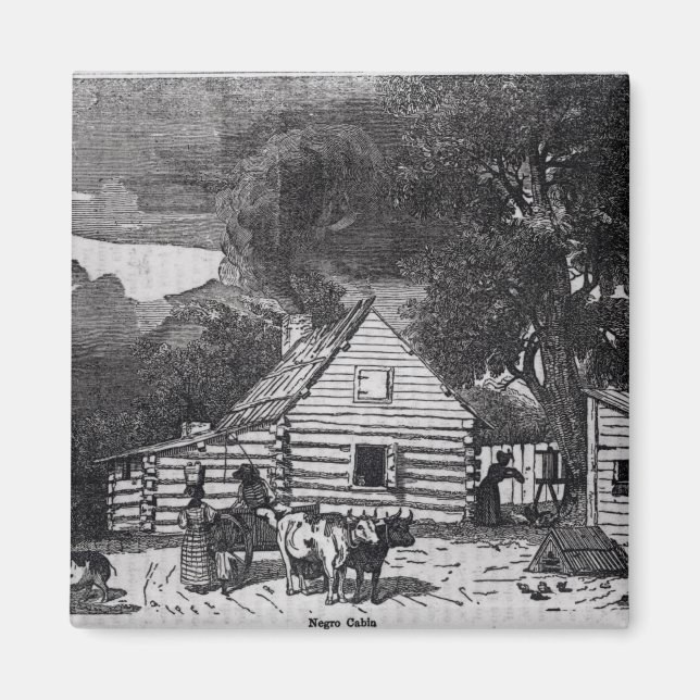 Íman Negro Cabin (Frente)