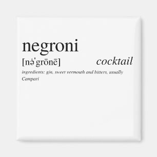 Íman Negroni - O cocktail favorito da Itália
