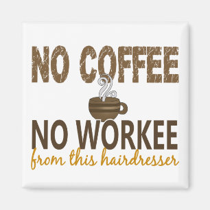 Íman Nenhum café nenhum cabeleireiro de Workee