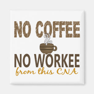 Íman Nenhum café nenhuma LATA de Workee