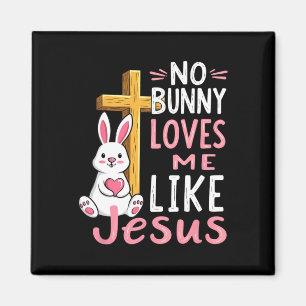 Íman Nenhum Coelhinho Me Ama Como Jesus Páscoa Cristão