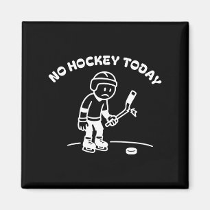 Íman Nenhum Hockey Hoje Engraçado Para Um Jogador de Hó