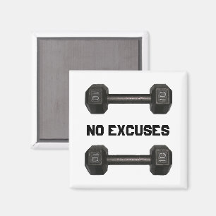 Íman Nenhum ímã do Dumbbell das desculpas